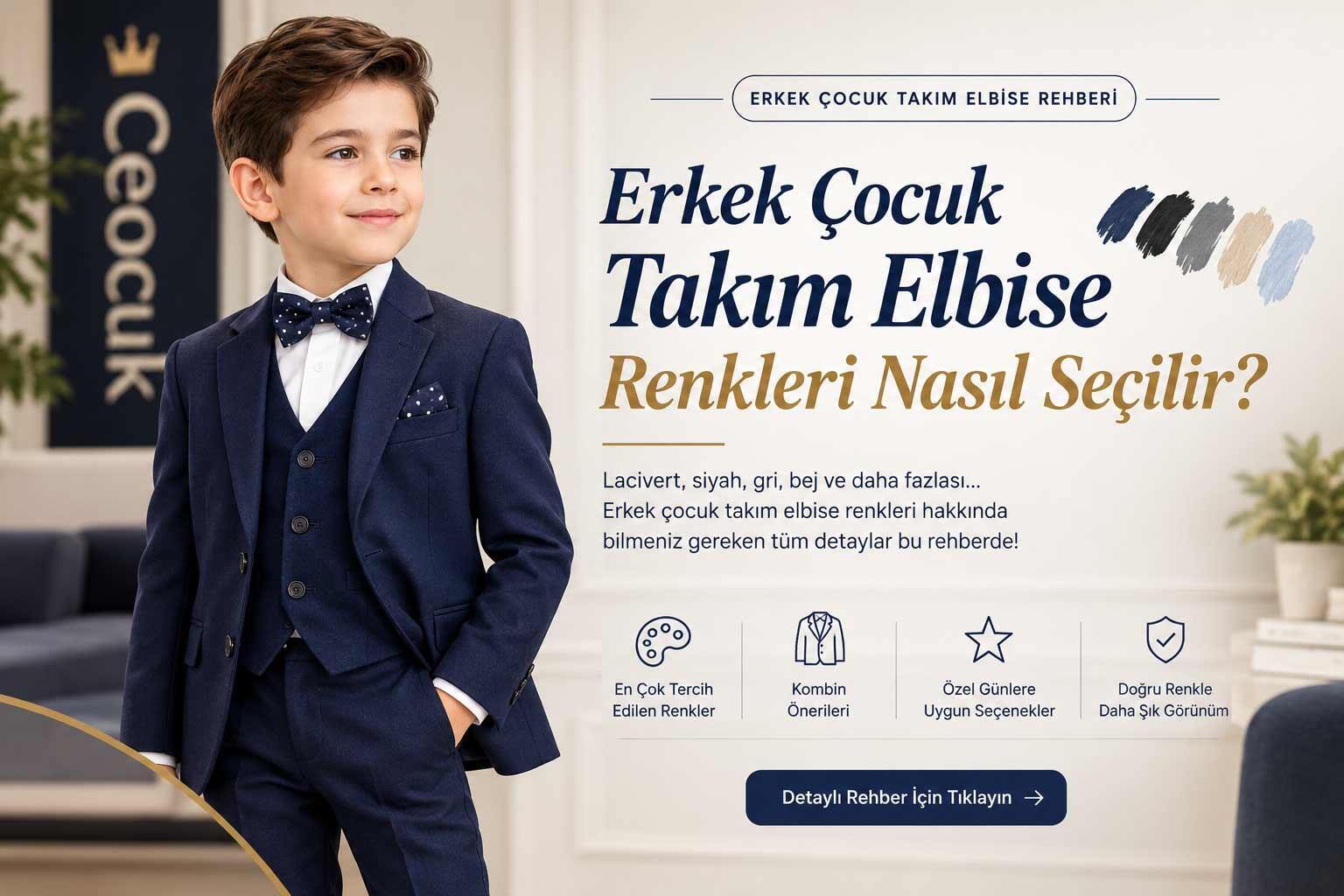 Erkek Çocuk Takım Elbise Renkleri Nasıl Seçilir? | Ceocuk Rehberi