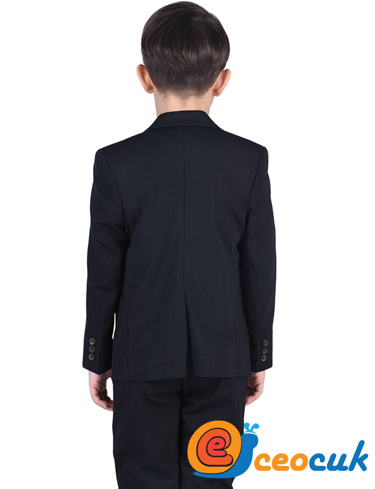 Beyaz Tişort Jogger Bağcıklı Pantolon Siyah Çocuk Takım Elbise - 3