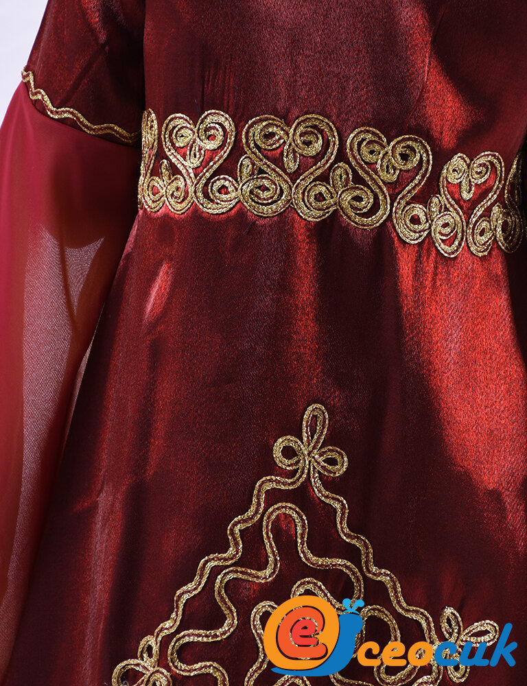 BORDO ŞALVARLI ÇOCUK BİNDALLI - 8