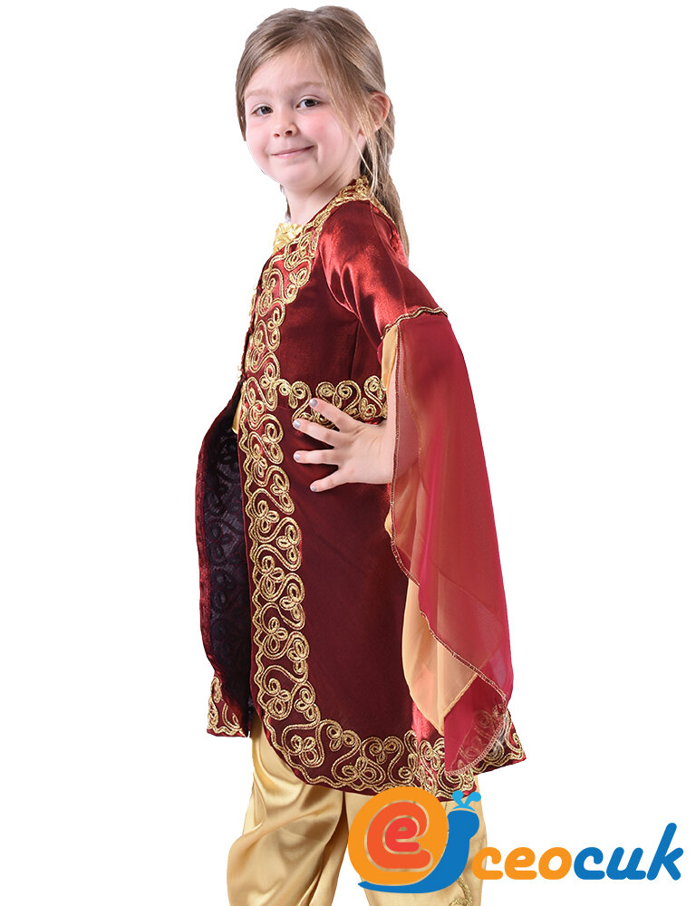 BORDO ŞALVARLI ÇOCUK BİNDALLI - 4