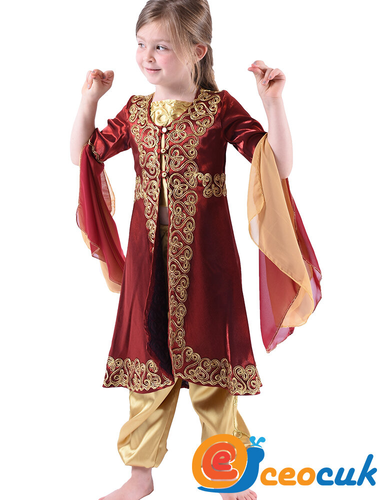 BORDO ŞALVARLI ÇOCUK BİNDALLI - 3