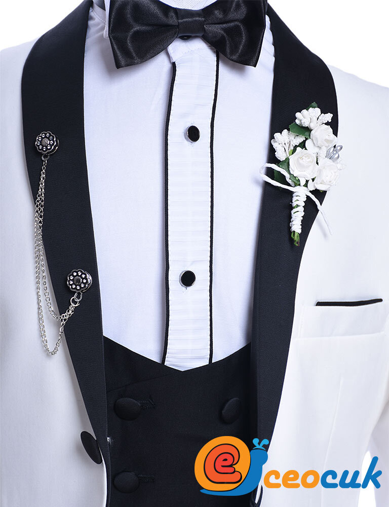 Doctor junior Siyah Yakalı Cocuk Takim Elbise - 4